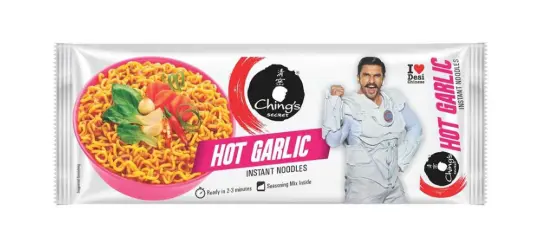 Chings Hot Garlic Instant Noodles 240 Gm