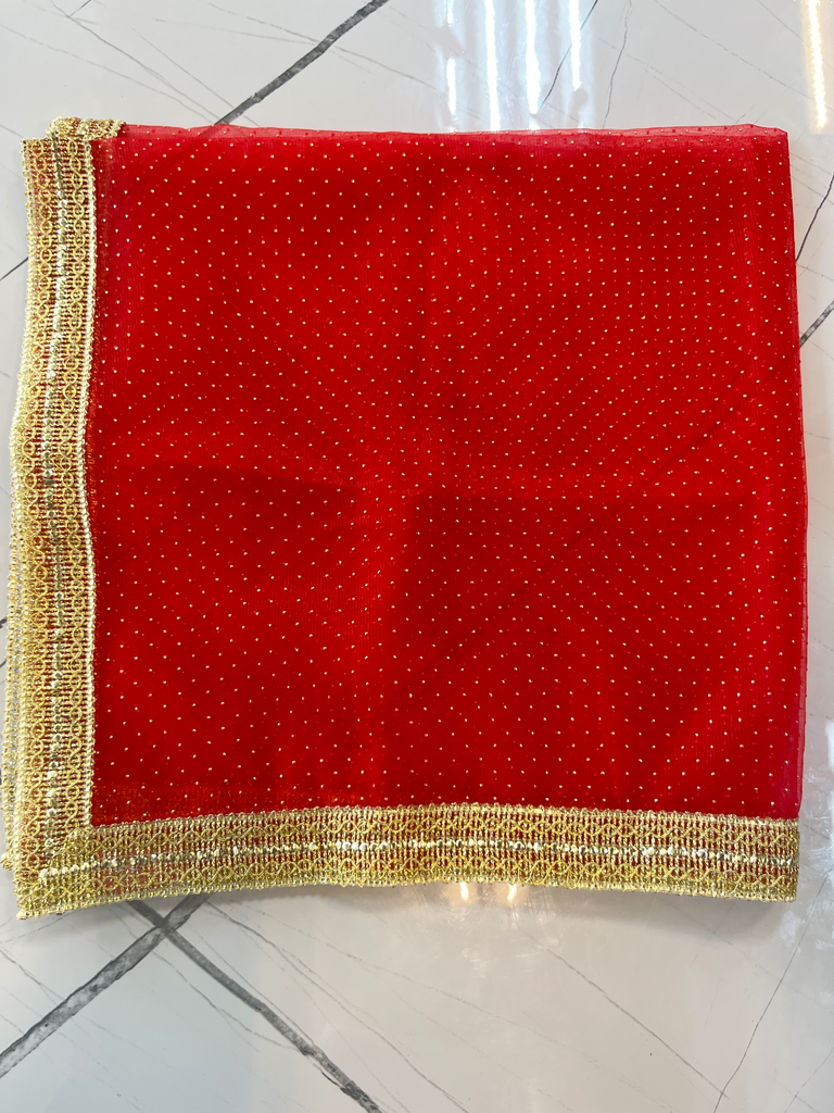 KTD Gopala Fancy Net Mix Chunni No. 20 (67x67)cm