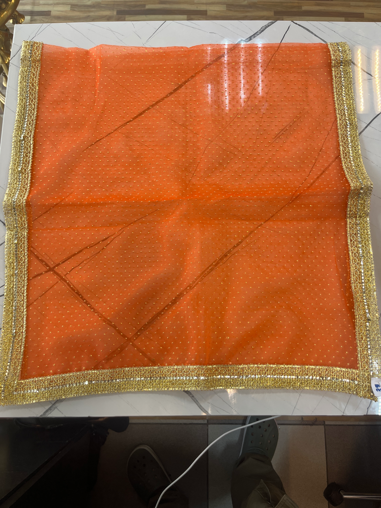 KTD Gopala Fancy Net Mix Chunni No. 29 (51x110)cm