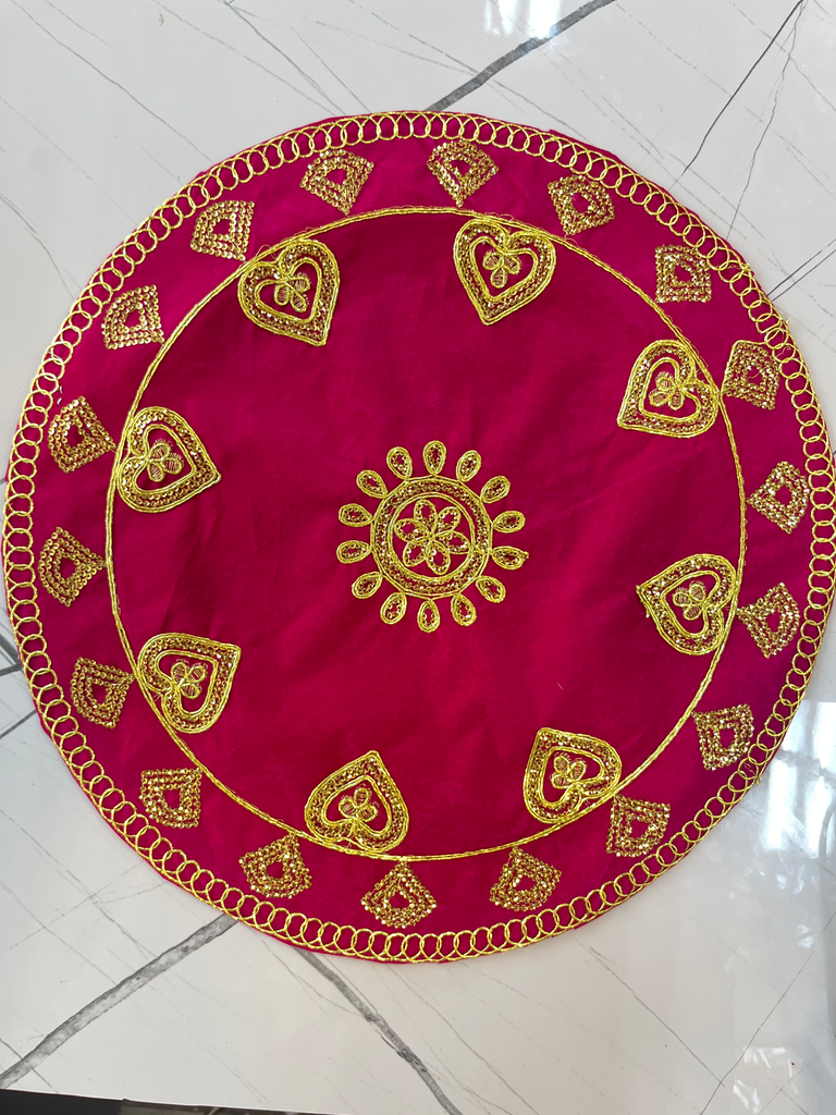 KTD Gopala Fancy Velvet Aasan No. 19 (39cm)