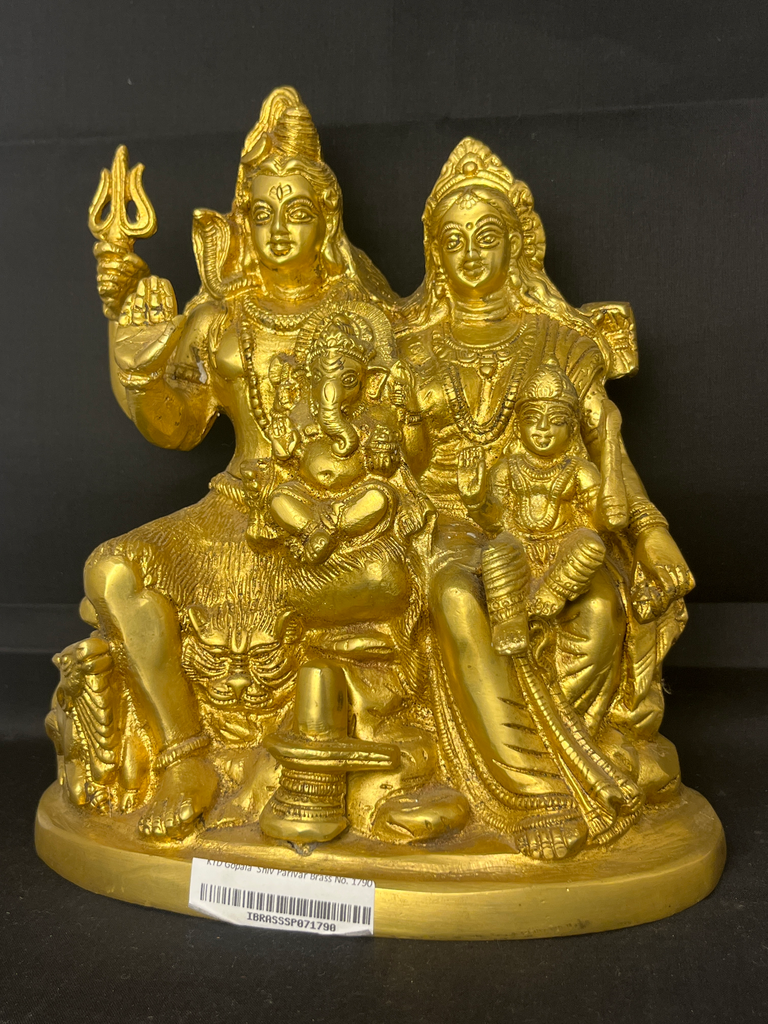 KTD Gopala Shiv Parivar Brass No. 1790
