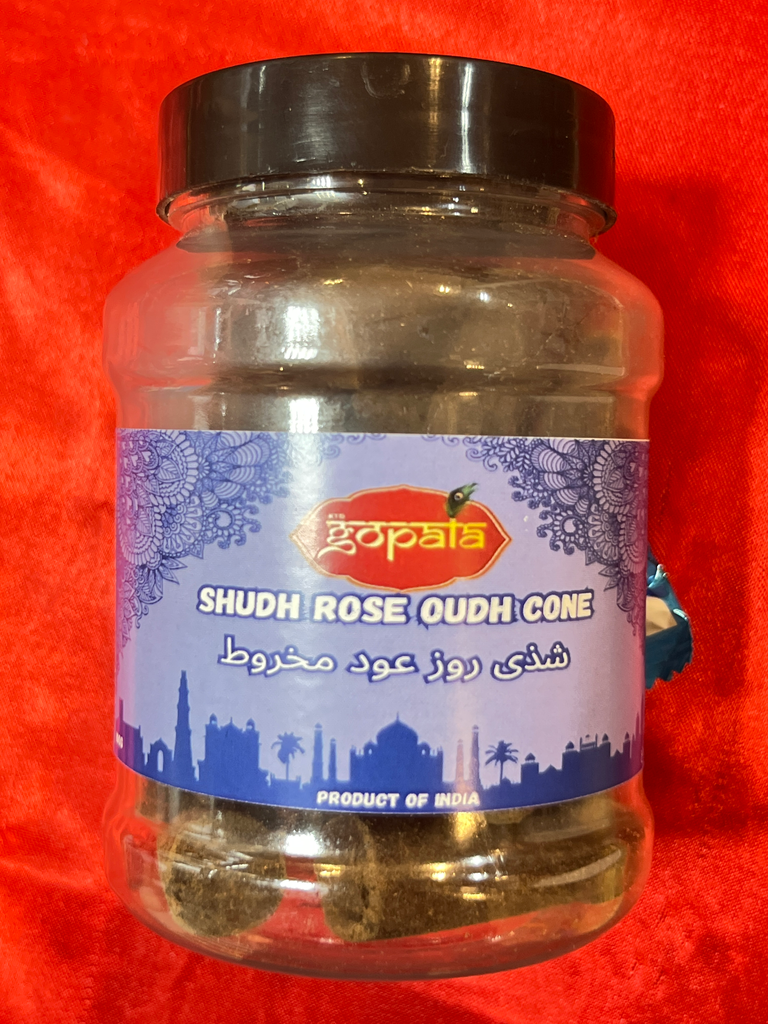 KTD Gopala Rose Oudh Dhoop Cone 100g
