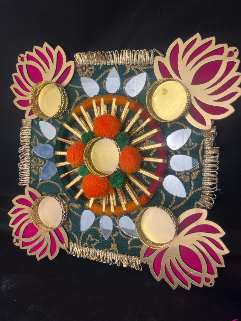 KTD Gopala Fancy Diya Mirror (1) 35Dh