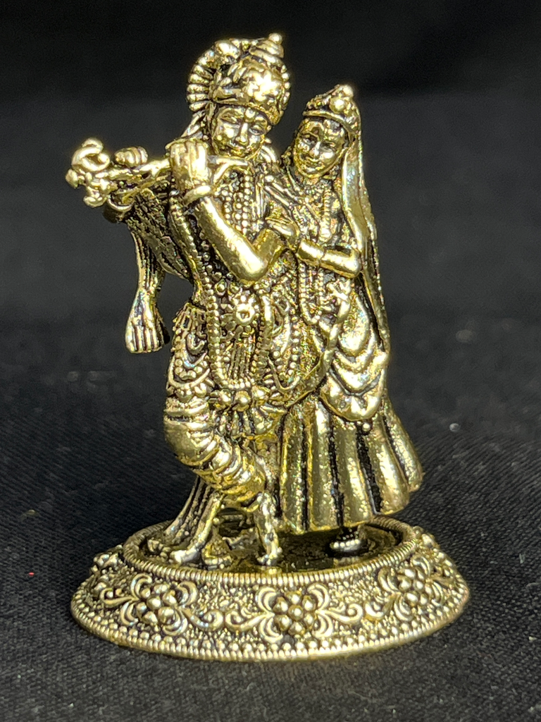 KTD Gopala Juggal Jodi 4.2cm Brass (Prem) 89Dh