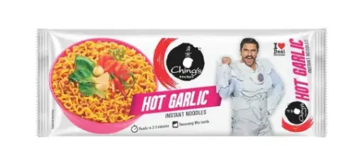 Chings Hot Garlic Instant Noodles 240 Gm