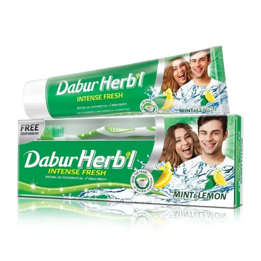 Dabur Herbal Mint & Lemon 150 Gm