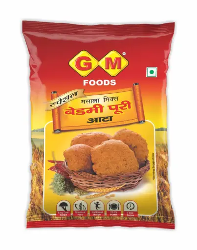 GM Foods Bedmi Puri Atta 1Kg