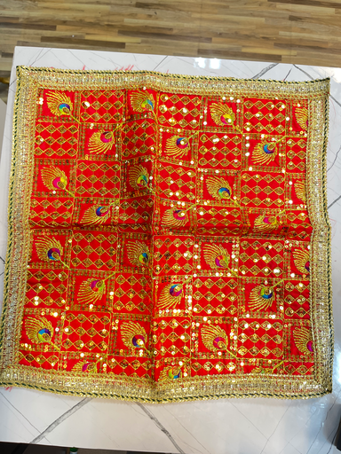 KTD Gopala Fancy Mix Material Aasan No. 35 (50x50)cm