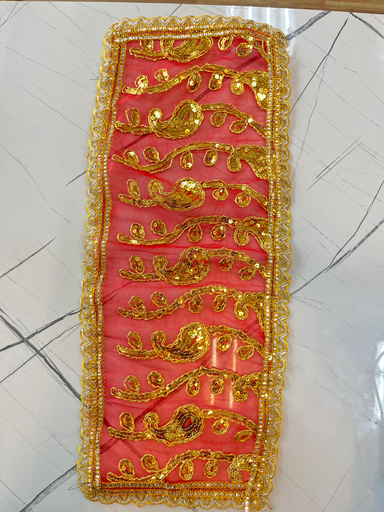 KTD Gopala Fancy Net Mix Chunni No. 15 (22x50)cm