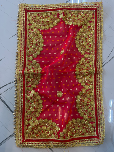 KTD Gopala Fancy Net Mix Chunni No. 19 (38x50)cm
