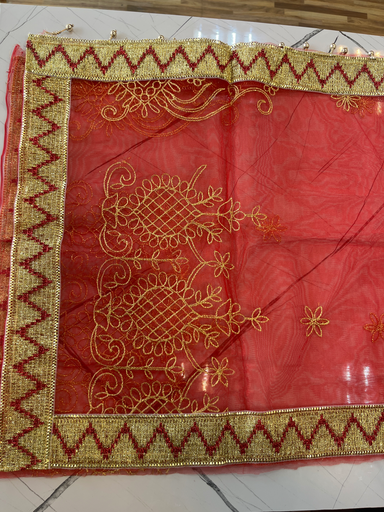 KTD Gopala Fancy Net Mix Chunni No. 24 (51X96)cm