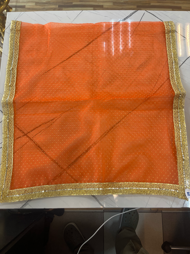 KTD Gopala Fancy Net Mix Chunni No. 29 (51x110)cm