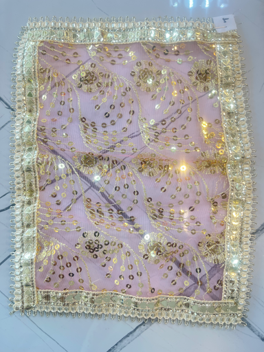 KTD Gopala Fancy Net Mix Chunni No. 5 (20x28)cm
