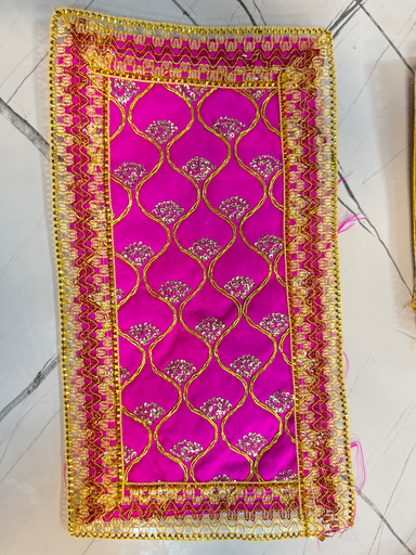 KTD Gopala Fancy Velvet Aasan No. 12 (19x30)cm