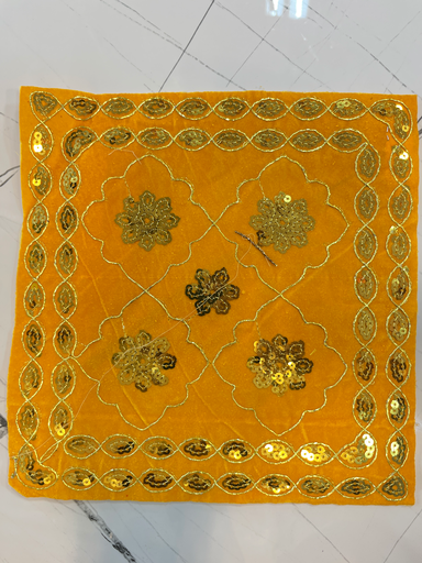 KTD Gopala Fancy Velvet Aasan No. 15 (24x24)cm