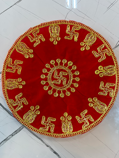 KTD Gopala Fancy Velvet Aasan No. 15 (28.5cm)