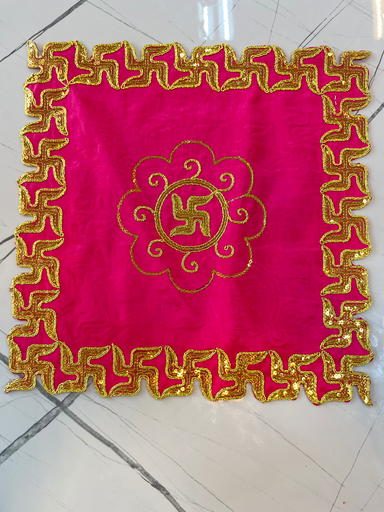KTD Gopala Fancy Velvet Aasan No. 18 (29x29)cm