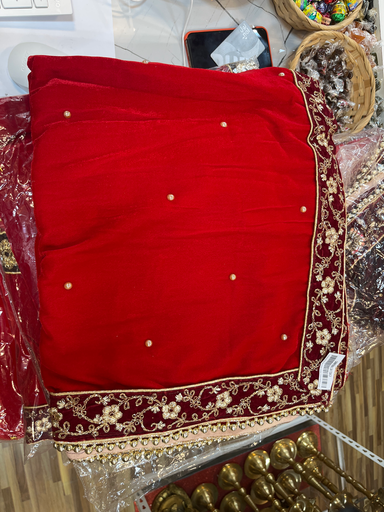 KTD Gopala Fancy Velvet Chunni No. 85 (200X100)cm