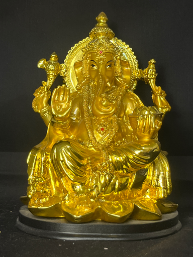 KTD Gopala Ganesh JI (Gold Color) Fibre No. 165