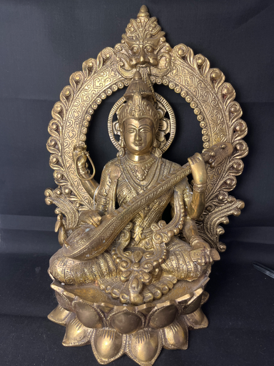 KTD Gopala Saraswati Mata Brass No. 2250