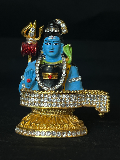 KTD Gopala Shiv Ji Shivling 6.5cm Steel No. 49