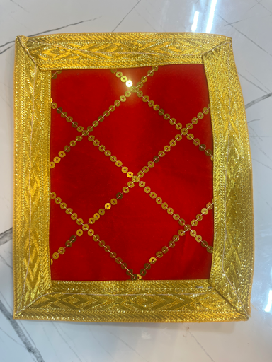 KTD Gopala Velvet Aasan No. 09 (23.6x17.1)cm