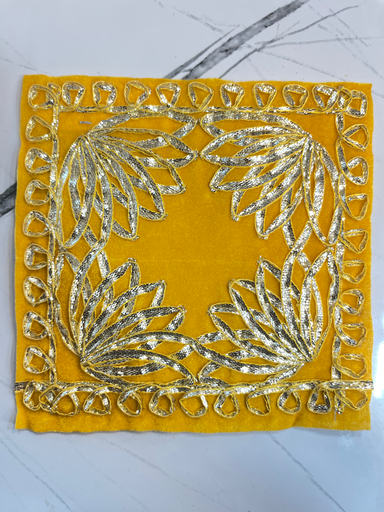 KTD Gopala Fancy Velvet Aasan No. 8 (13x13)cm