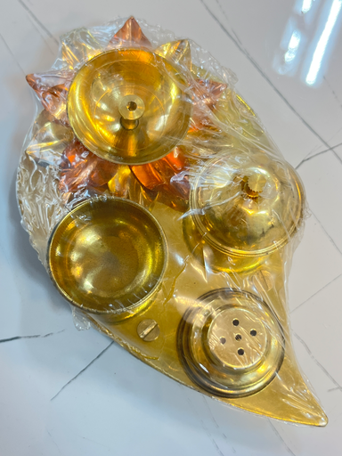 KTD Gopala Brass 4P Thali Prem (S) 29Dh