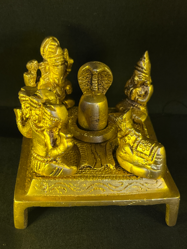 KTD Gopala Shiv Parivar With Shivling Brass 351Dh