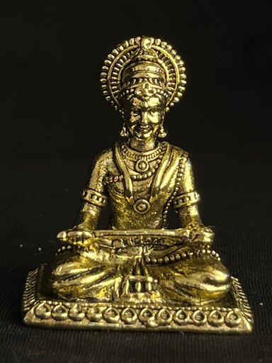 KTD Gopala Annapurna Devi 4cm Brass (Prem) 99Dh 