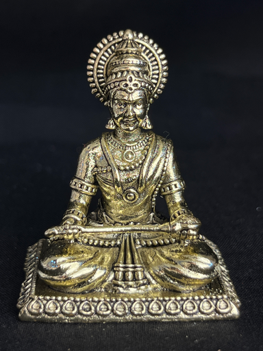 KTD Gopala Annapurna Devi 5cm Brass (Prem) 149Dh