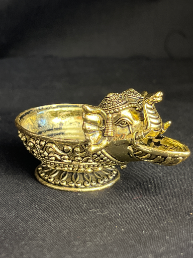 KTD Gopala Diya Elephant Brass (Prem) 75Dh