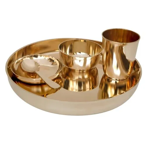 KTD Gopala Bronze Thali Set 299Dh