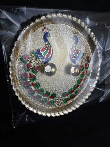 KTD Gopala Kumkum Roli Thali Pastic 15Dh